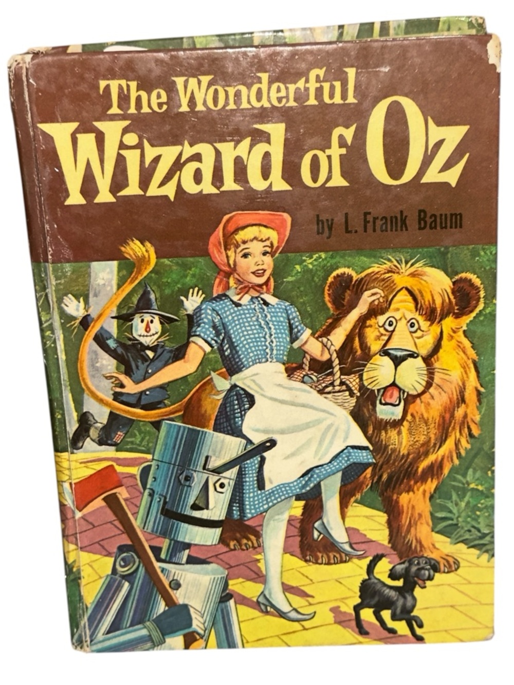 The Wonderful WIZARD OF OZ Vintage 1957 Whitman Hardcover HC book L. Frank Baum